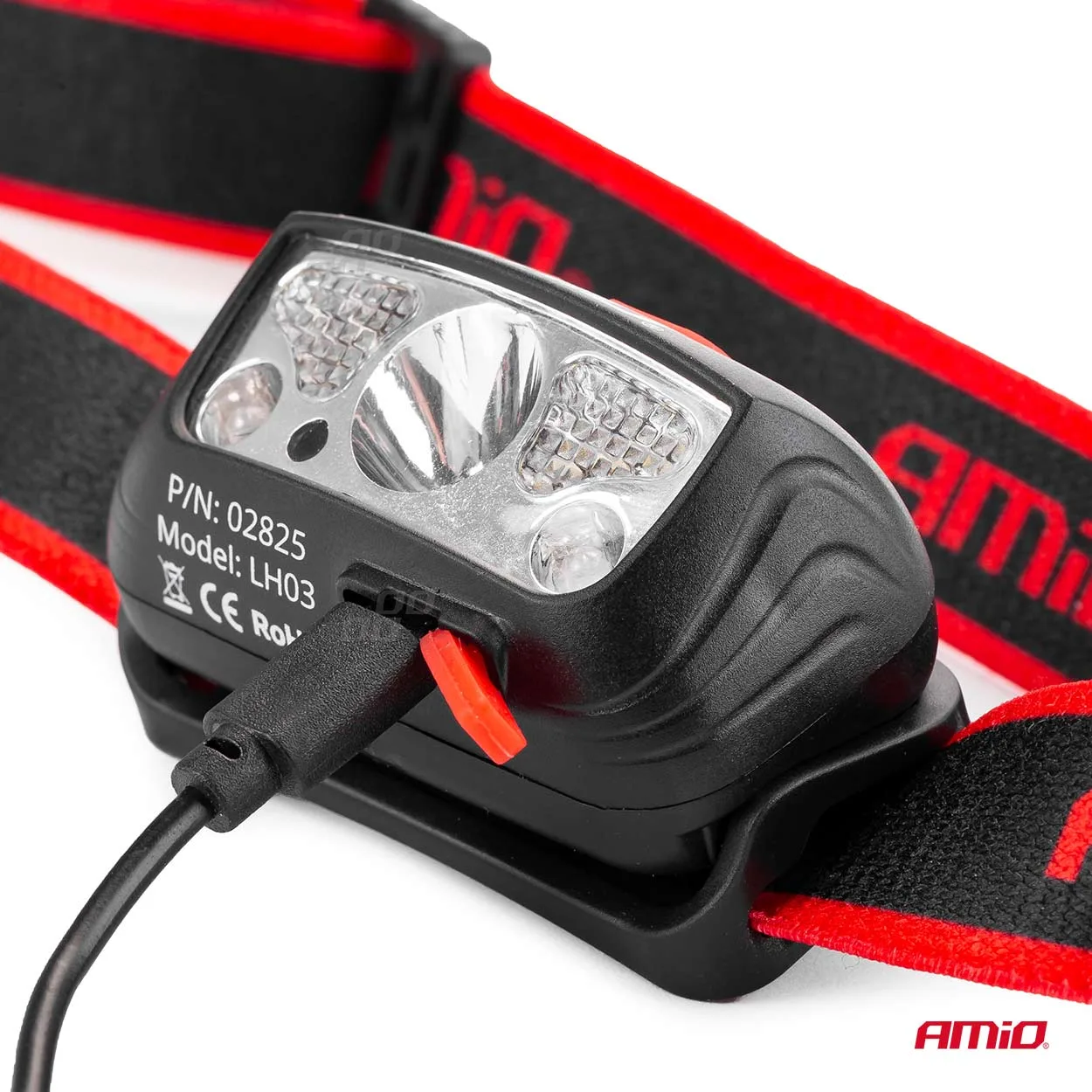 Latarka czołowa czołówka LED lampa warsztatowa LH03