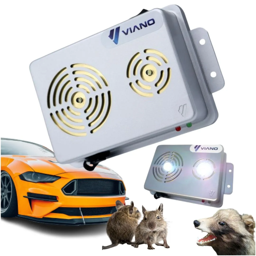 Samochodowy bezprzewodowy LED odstraszacz gryzoni