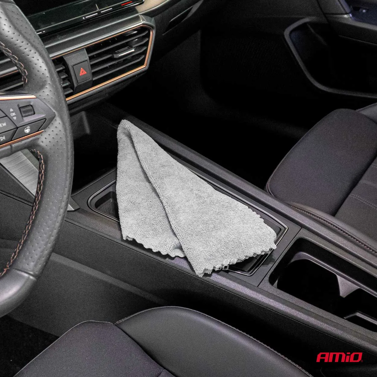 Ściereczki z mikrofibry ręczniki na rolce 30x30 cm 50 szt. - Amio | zdjęcie 4 z 4 | A03974 | Motofarma.pl