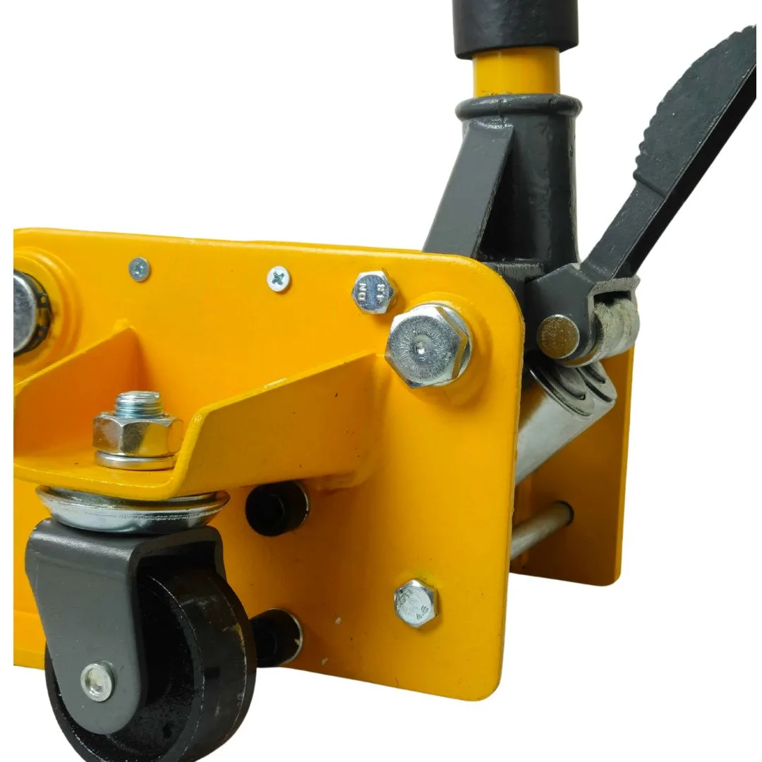 Podnośnik Samochodowy Hydrauliczny Żaba 5T Zółty Niskoprofilowy - Widmann | zdjęcie 4 z 7 | 47429 | Motofarma.pl