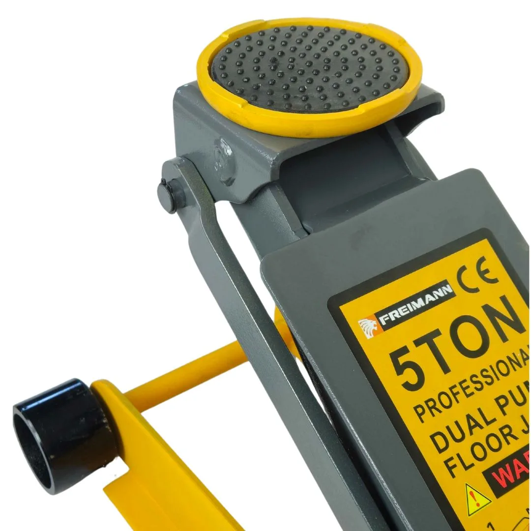 Podnośnik Samochodowy Hydrauliczny Żaba 5T Zółty Niskoprofilowy - Widmann | zdjęcie 6 z 7 | 47429 | Motofarma.pl