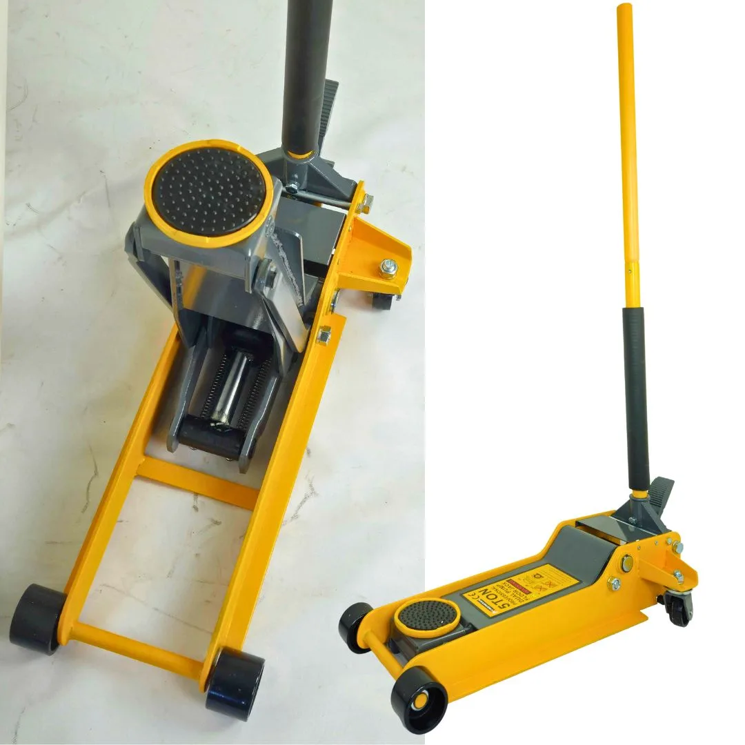 Podnośnik Samochodowy Hydrauliczny Żaba 5T Zółty Niskoprofilowy - Widmann | zdjęcie 5 z 7 | 47429 | Motofarma.pl