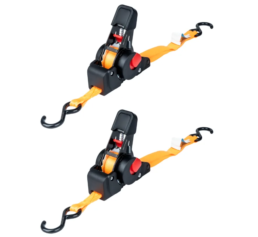 Pas transportowy z automatycznym zwijaczem 200kg 18mm 2m - Amio | zdjęcie 1 z 5 | A03323 | Motofarma.pl