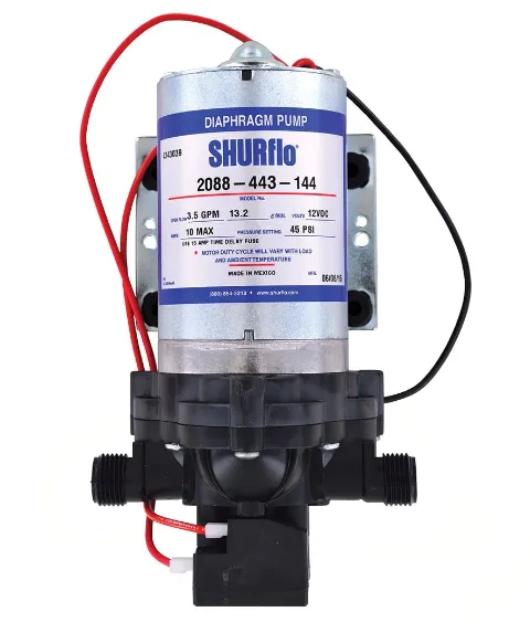 Pompa wody membranowa 12V 13l/min Shurflo - Pronar | zdjęcie 1 z 6 | 5364 | Motofarma.pl