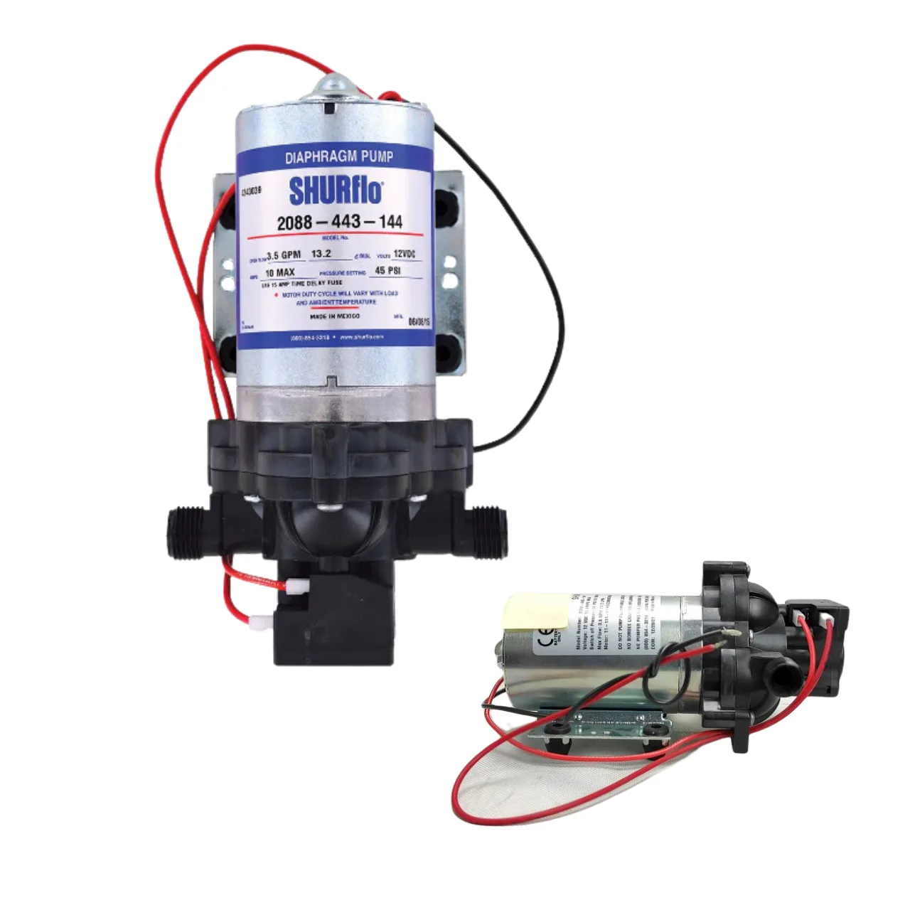 Pompa wody membranowa 12V 13l/min Shurflo - Pronar | zdjęcie 6 z 6 | 5364 | Motofarma.pl