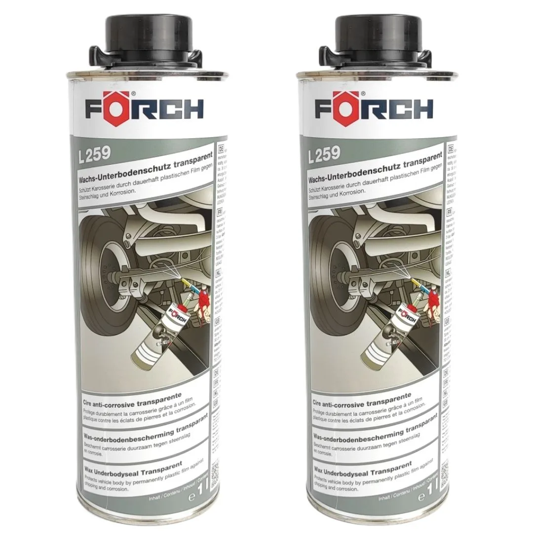 2x FORCH L259 Wosk do konserwacji podwozia 1L ZESTAW