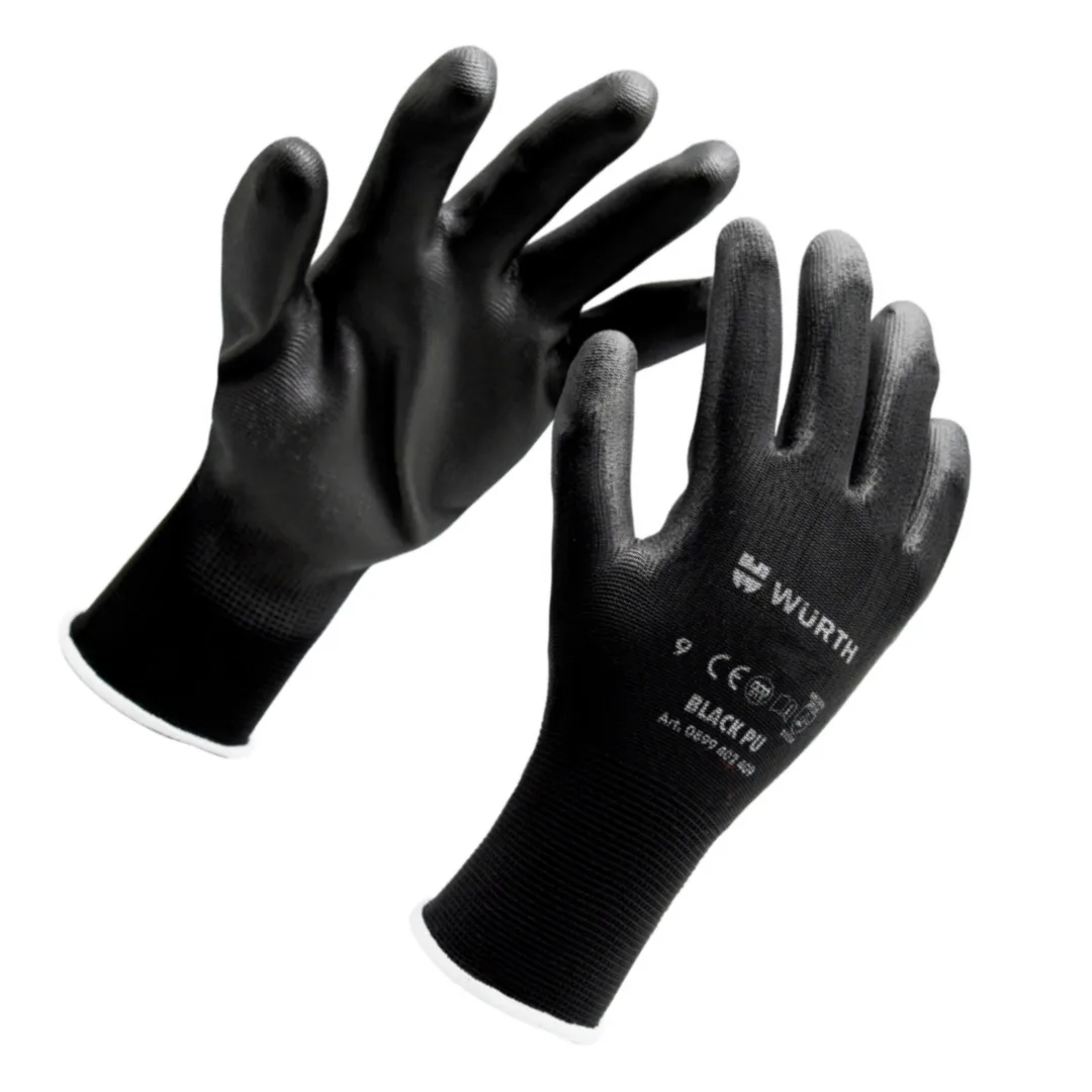 Rękawice ochronne RED LINE Czarne rozm. 9