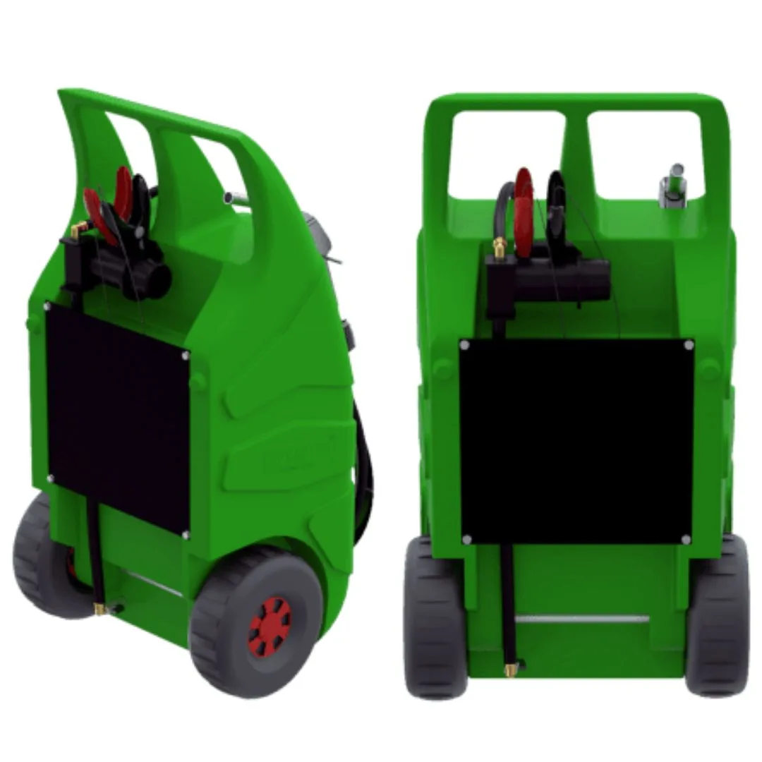 Zbiornik mobilny na paliwo Żółw Diesel 100L - Metal-Technik | zdjęcie 3 z 8 | WC-8641 | Motofarma.pl