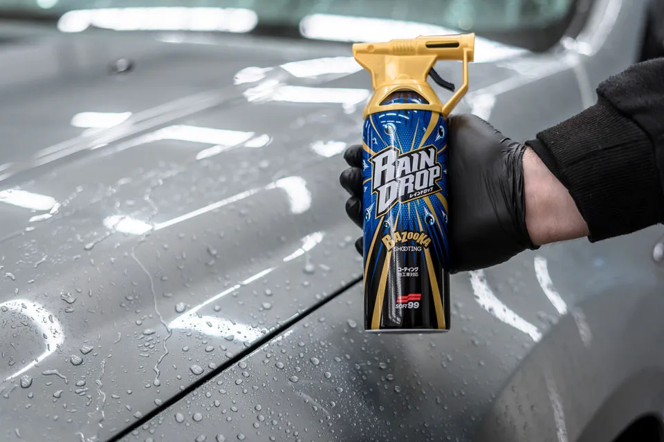 Quick Detailer SOFT99 Rain Drop 300ml - Ochrona i Blask na Każdej Powierzchni | zdjęcie 4 z 4 | 47396 | Motofarma.pl