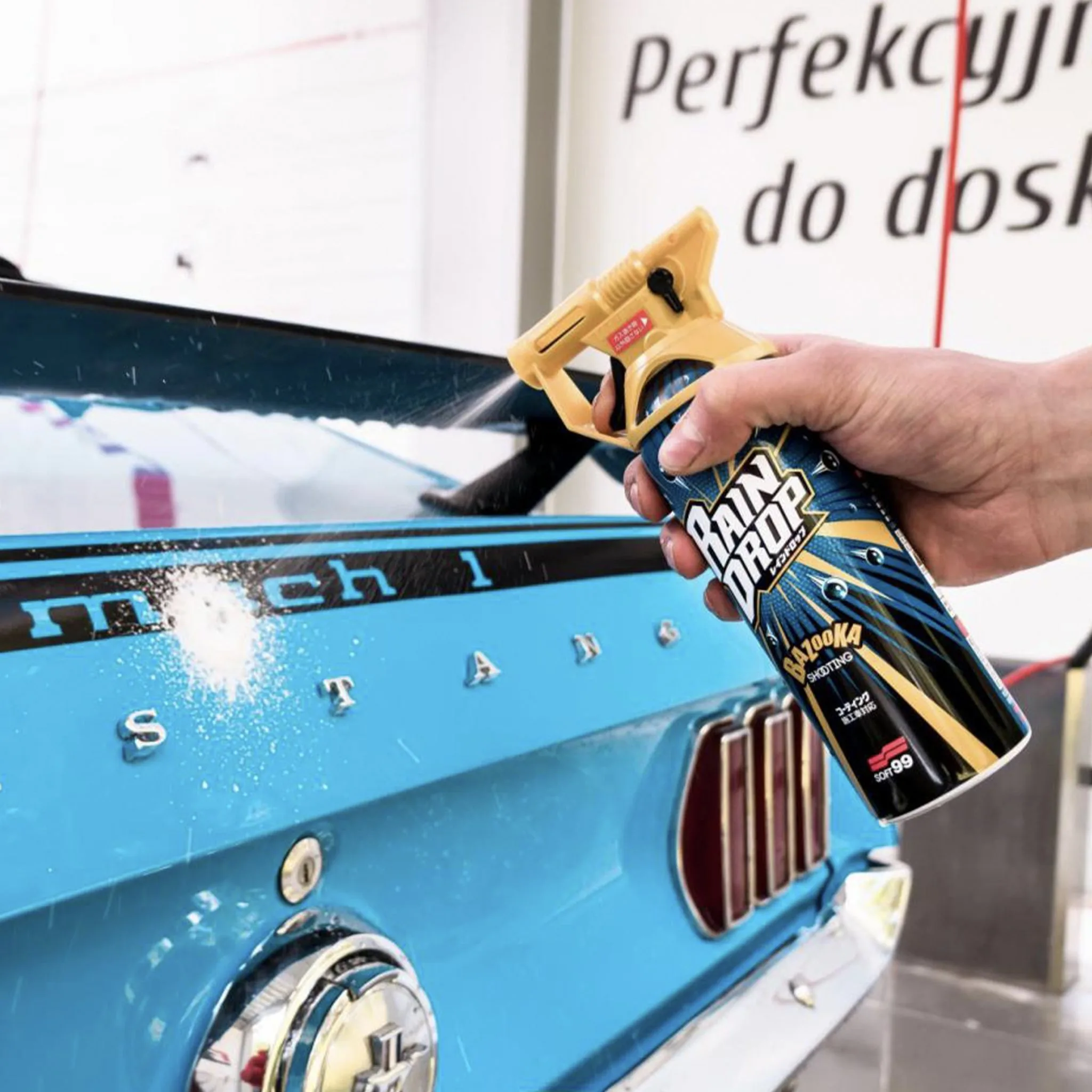 Quick Detailer SOFT99 Rain Drop 300ml - Ochrona i Blask na Każdej Powierzchni