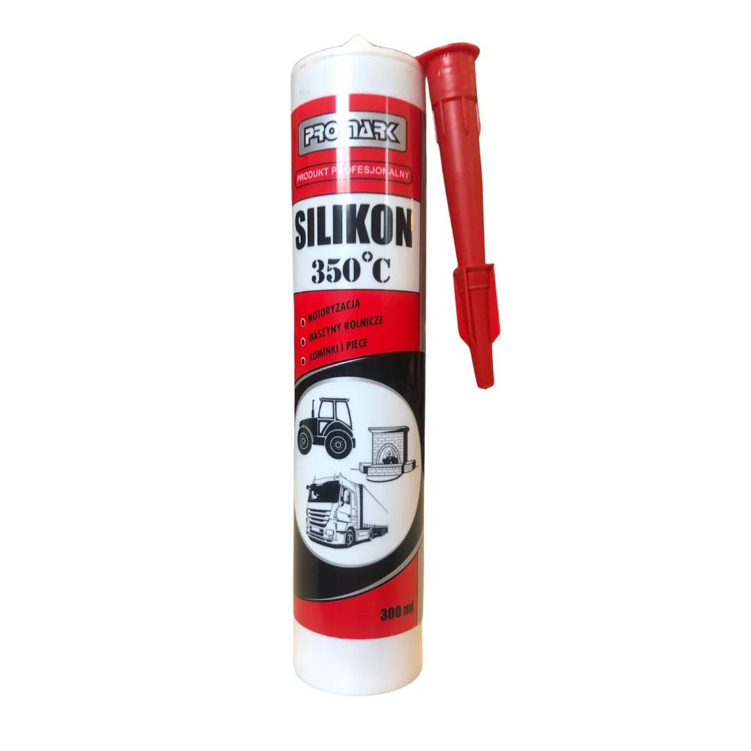 Silikon wysokotemperaturowy 350 °C czerwony - Rolmar | SILIKON 300 ML | Motofarma.pl