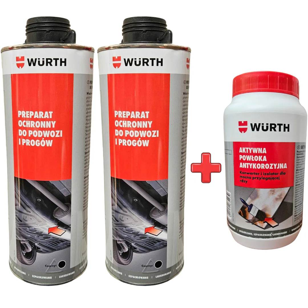 ZESTAW do ochronny do podwozi WURTH - Würth | zdjęcie 1 z 3 | WC-3650 | Motofarma.pl