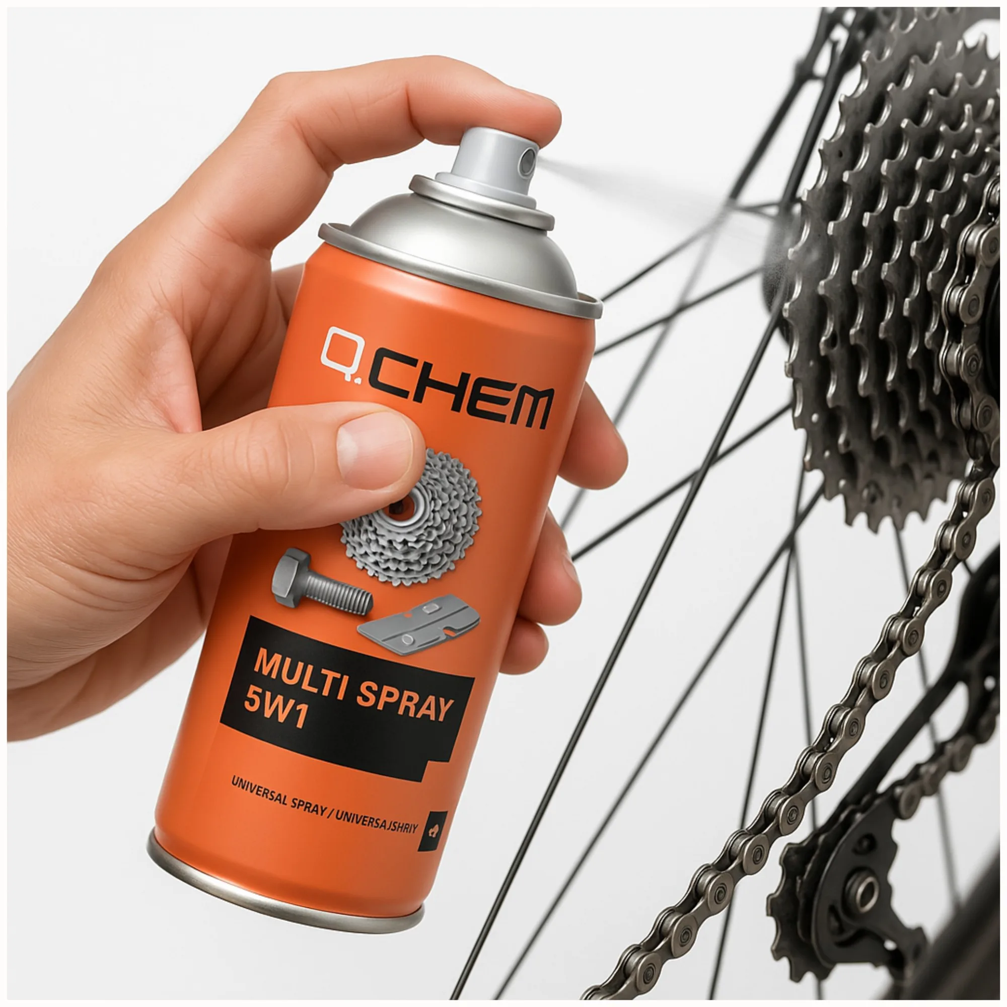 2x QCHEM Multispray 5w1 400ml – Smar Wielofunkcyjny Penetrujący Odrdzewiacz