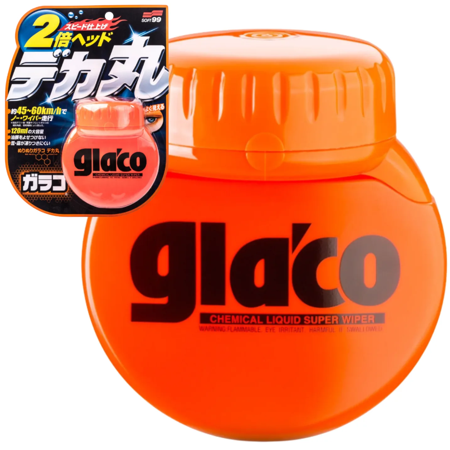 GLACO ROLL ON LARGE SOFT99 POWŁOKA DO SZYBY NIEWIDZIALNA WYCIERACZKA