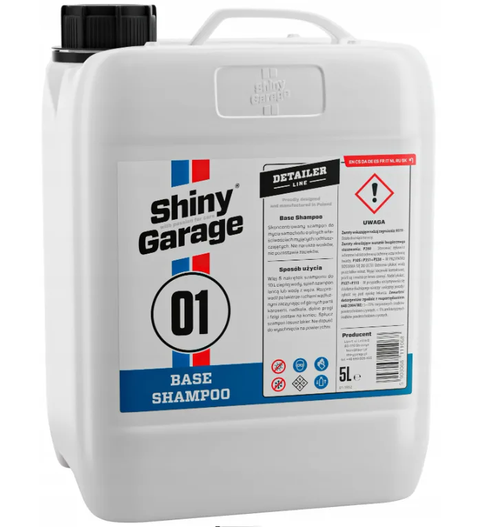 SHINY GARAGE szampon do samochodu BASE SHAMPOO 5L