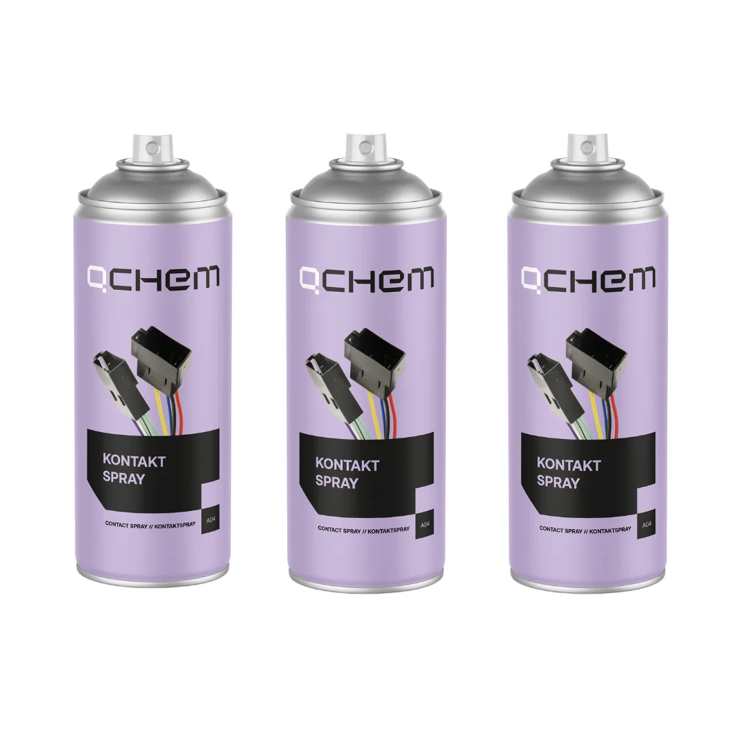 3X KONTAKT SPRAY QCHEM 400 ml