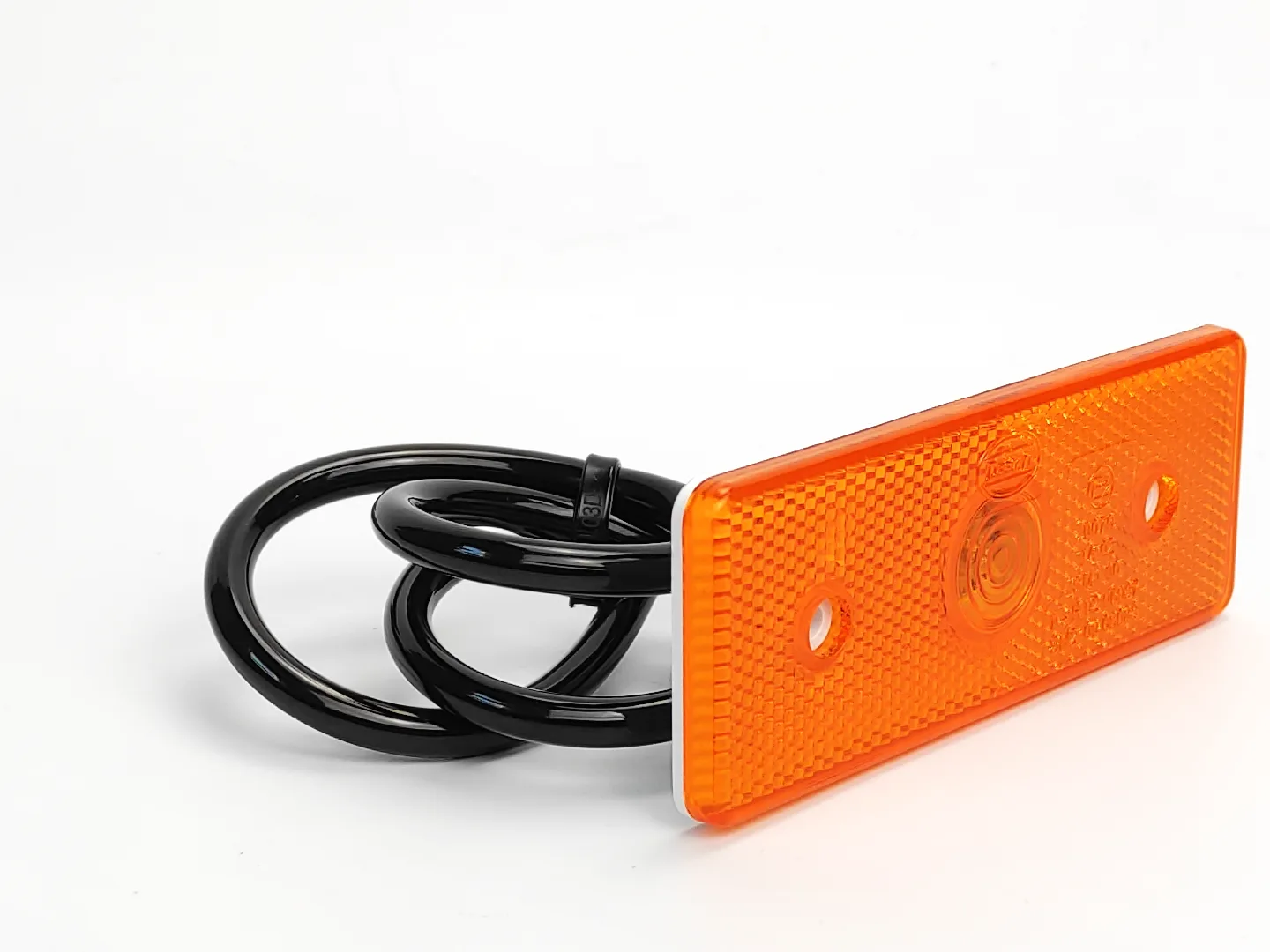 LAMPA OBRYSOWA POMARANCZOWA LED - Granit | zdjęcie 3 z 3 | 42792 | Motofarma.pl