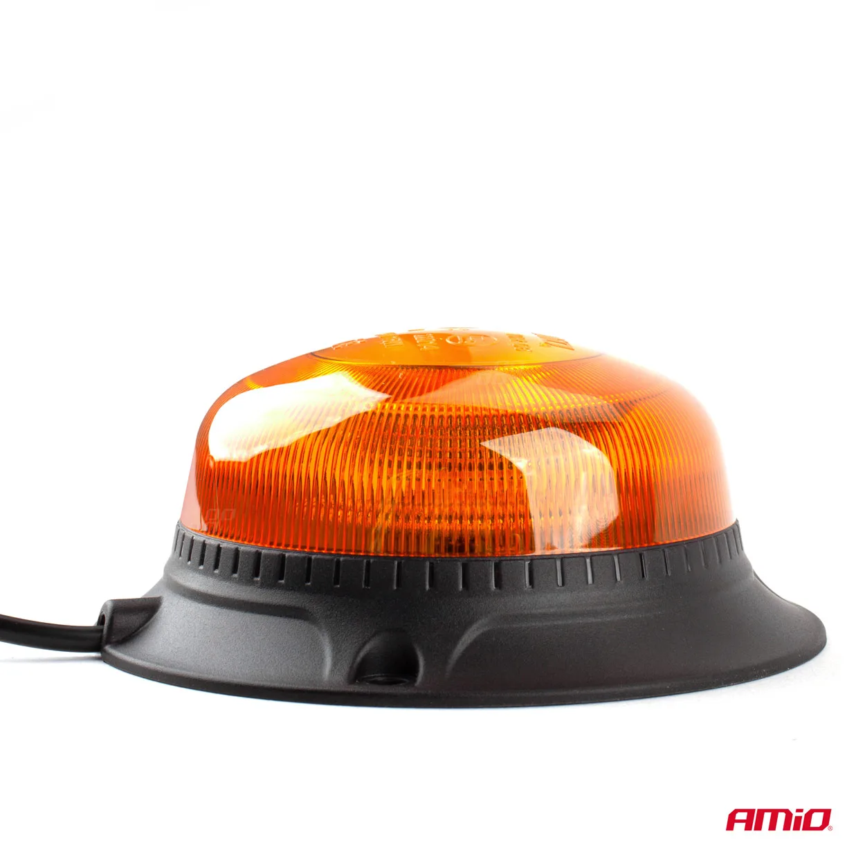 Lampa ostrzegawcza mini kogut 18 LED magnes niska R65 R10 12-24V W21m AMIO- | zdjęcie 9 z 13 | A02925 | Motofarma.pl