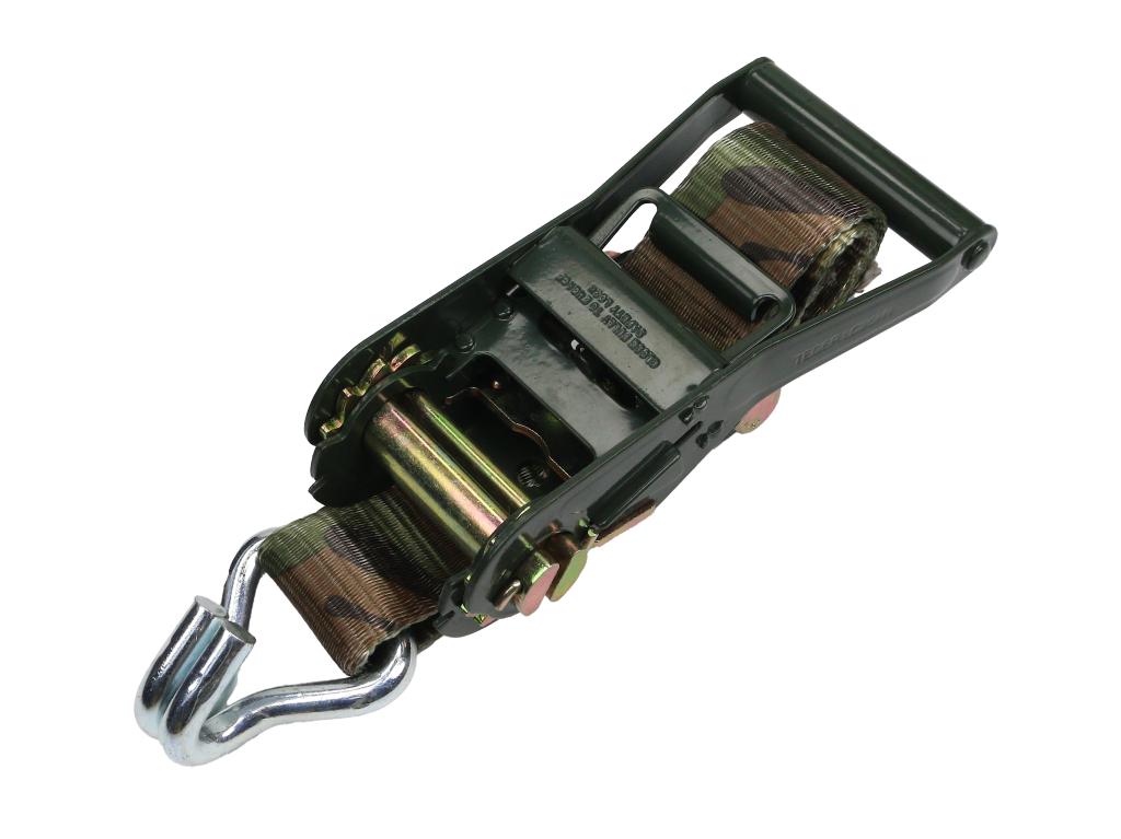 Pas transportowy 6T 12 m TEGER 50 mm – komplet z napinaczem, kamuflaż (atest) - Zdjęcie 2