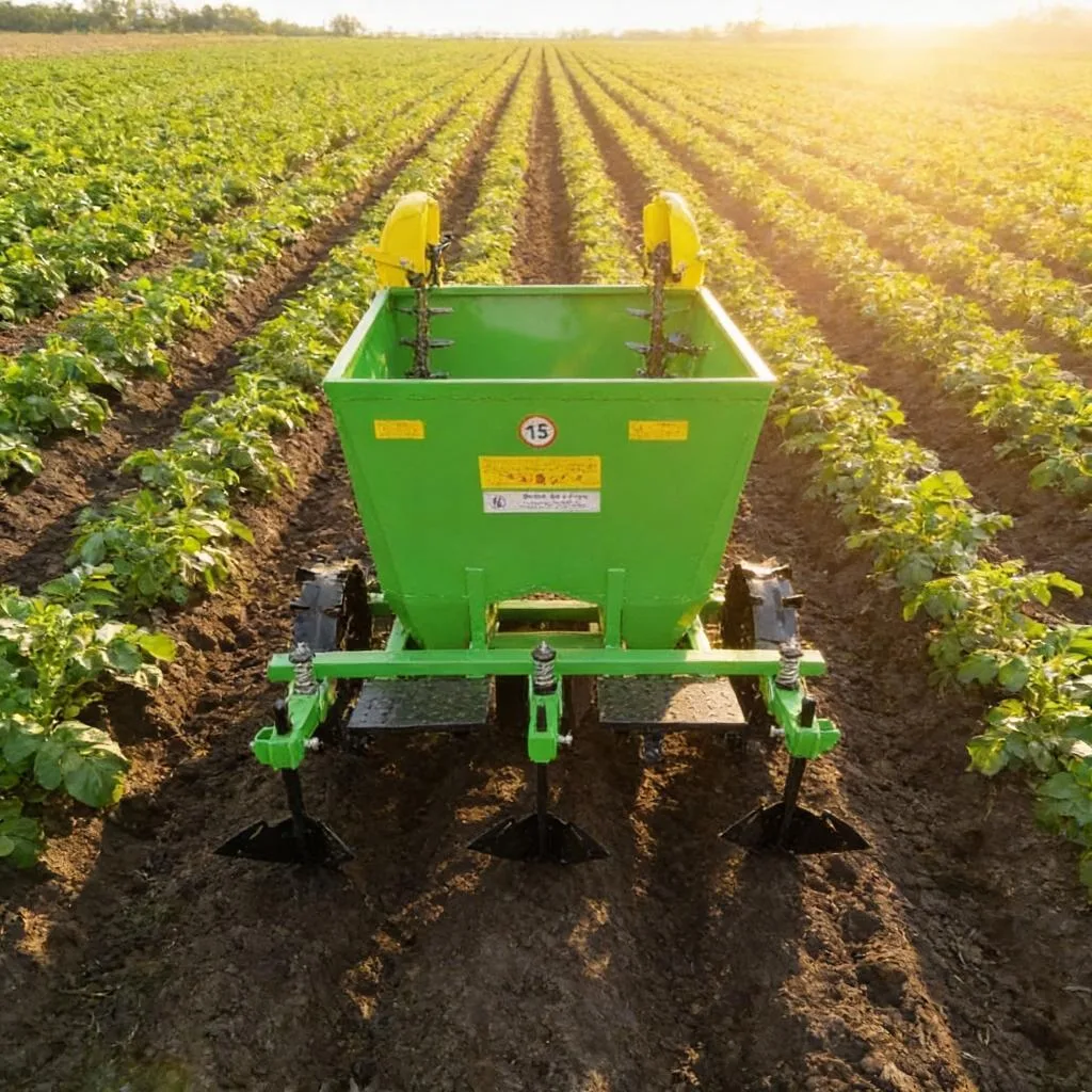 Sadzarka do ziemniaków 1- i 2-rzędowa S245 / S245/2 – Polska, solidna, z koszykami metalowymi - Metal-Technik | zdjęcie 3 z 8 | WC-11941 | Motofarma.pl