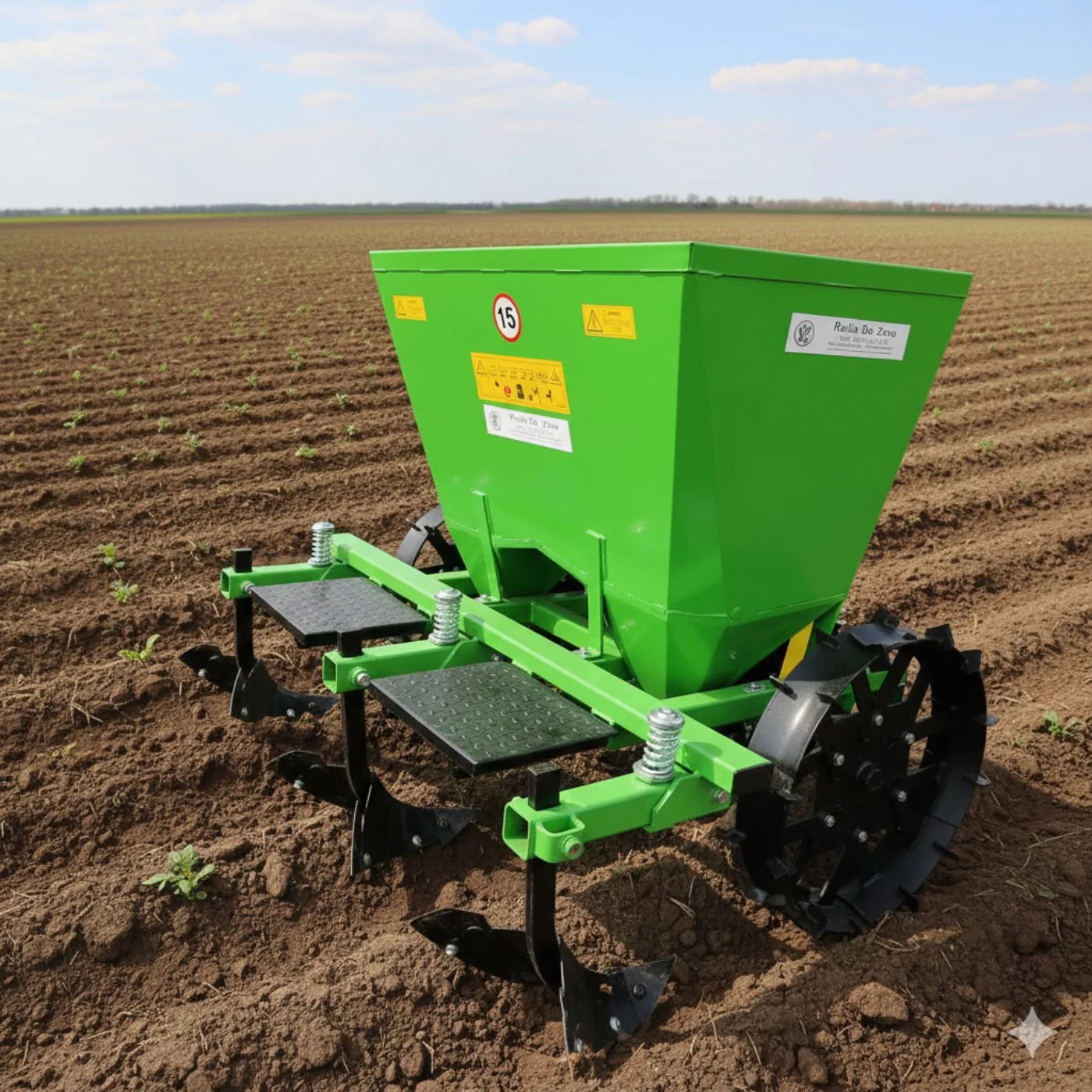 Sadzarka do ziemniaków 1- i 2-rzędowa S245 / S245/2 – Polska, solidna, z koszykami metalowymi - Metal-Technik | zdjęcie 1 z 8 | WC-11941 | Motofarma.pl