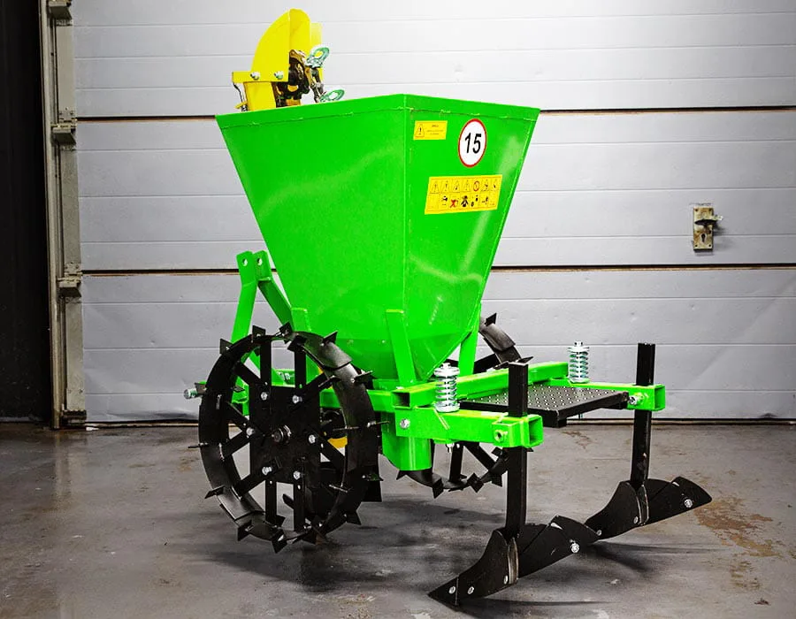 Sadzarka do ziemniaków 1- i 2-rzędowa S245 / S245/2 – Polska, solidna, z koszykami metalowymi - Metal-Technik | zdjęcie 5 z 8 | WC-11941 | Motofarma.pl