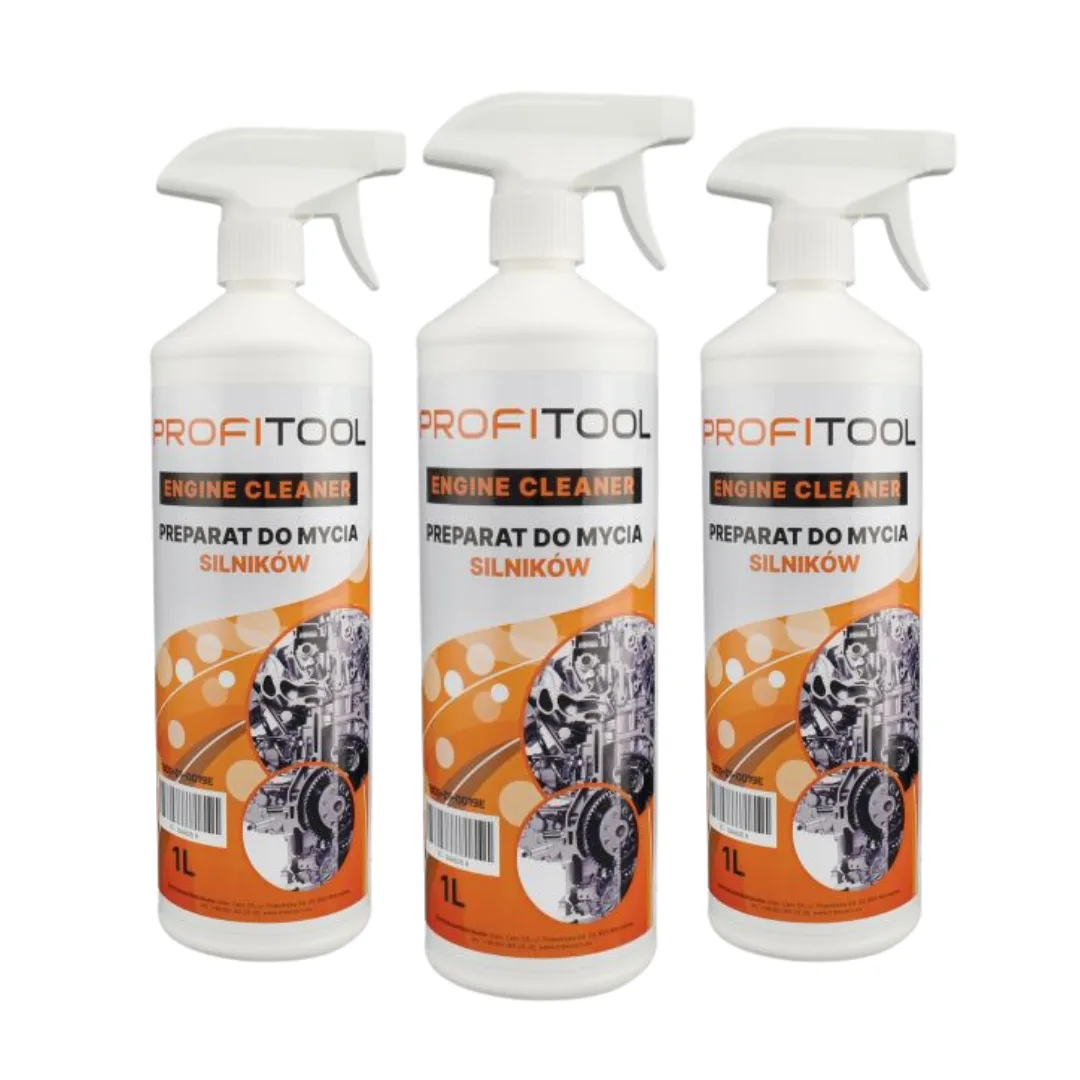 3x Preparat do mycia silnika PROFITOOL 1305-01-0019E 1L + Rękawiczki WURTH L + Mikrofibra | zdjęcie 3 z 3 | 1305-01-0019E_3 | Motofarma.pl