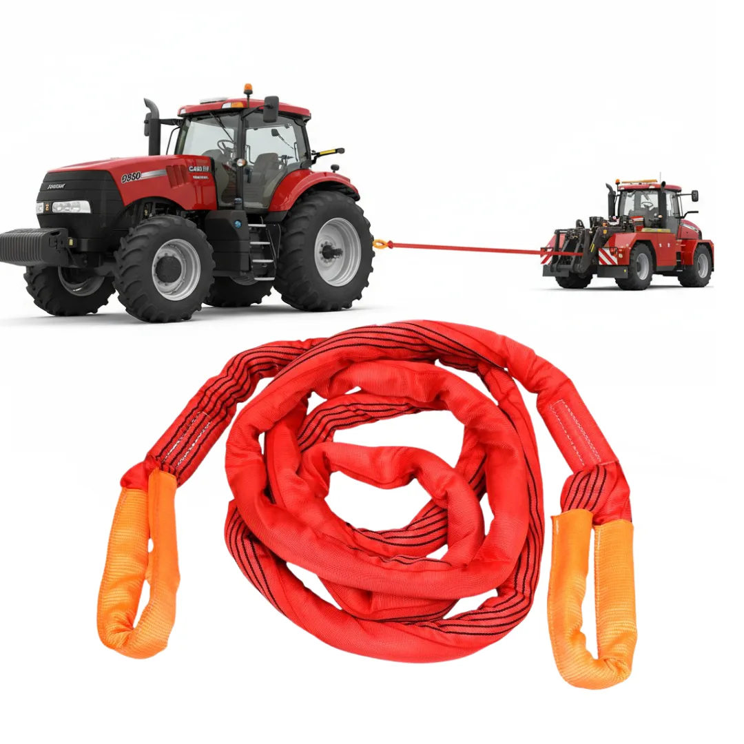 Lina holownicza z włókien synetycznych uciąg 35T długość 6m z atestem Teger | zdjęcie 4 z 4 | T-NAP-H356 | Motofarma.pl