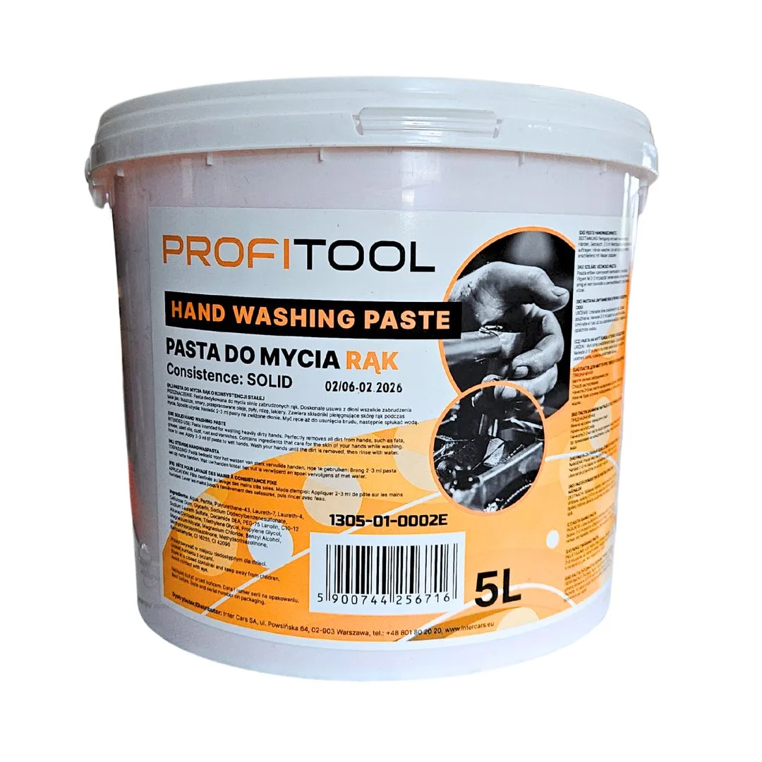 Pasta do mycia rąk 5L PROFITOOL – stała, migdałowa, warsztatowa | zdjęcie 3 z 3 | 9D2D87 | Motofarma.pl