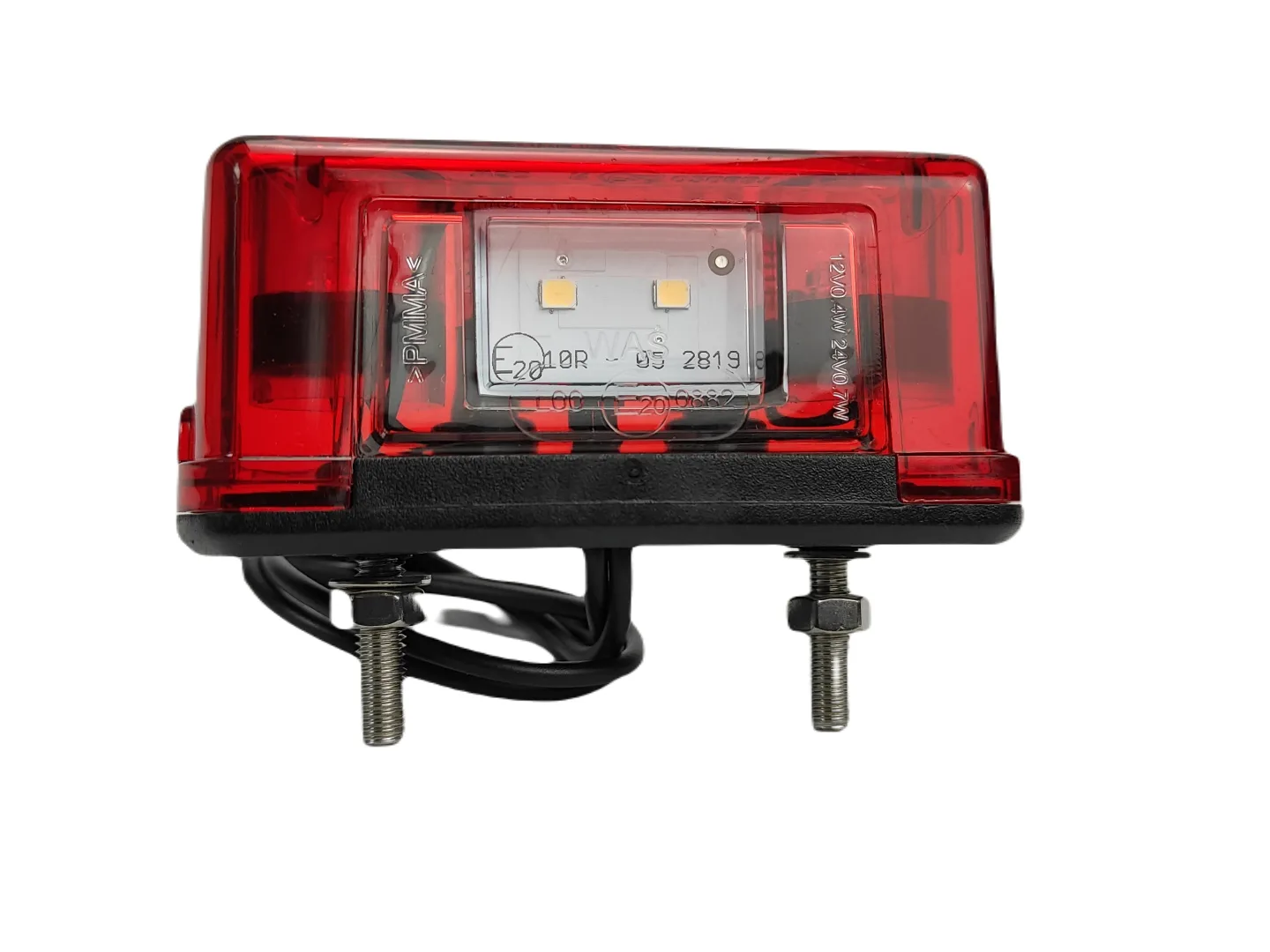 Lampa podświetlana tablicy rejestracyjnej WAŚ LED - Granit | zdjęcie 1 z 5 | 1128 | Motofarma.pl