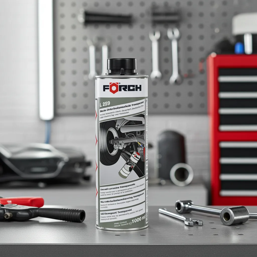 6x Wosk ochronny do podwozi Forch L259 1L+PISTOLET z regulacją wtryskiwania