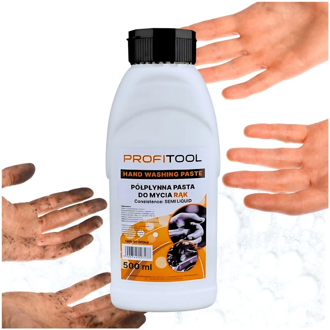 PROFITOOL Pasta do mycia rąk 500 ml – żelowa, półpłynna | zdjęcie 1 z 3 | 47938 | Motofarma.pl