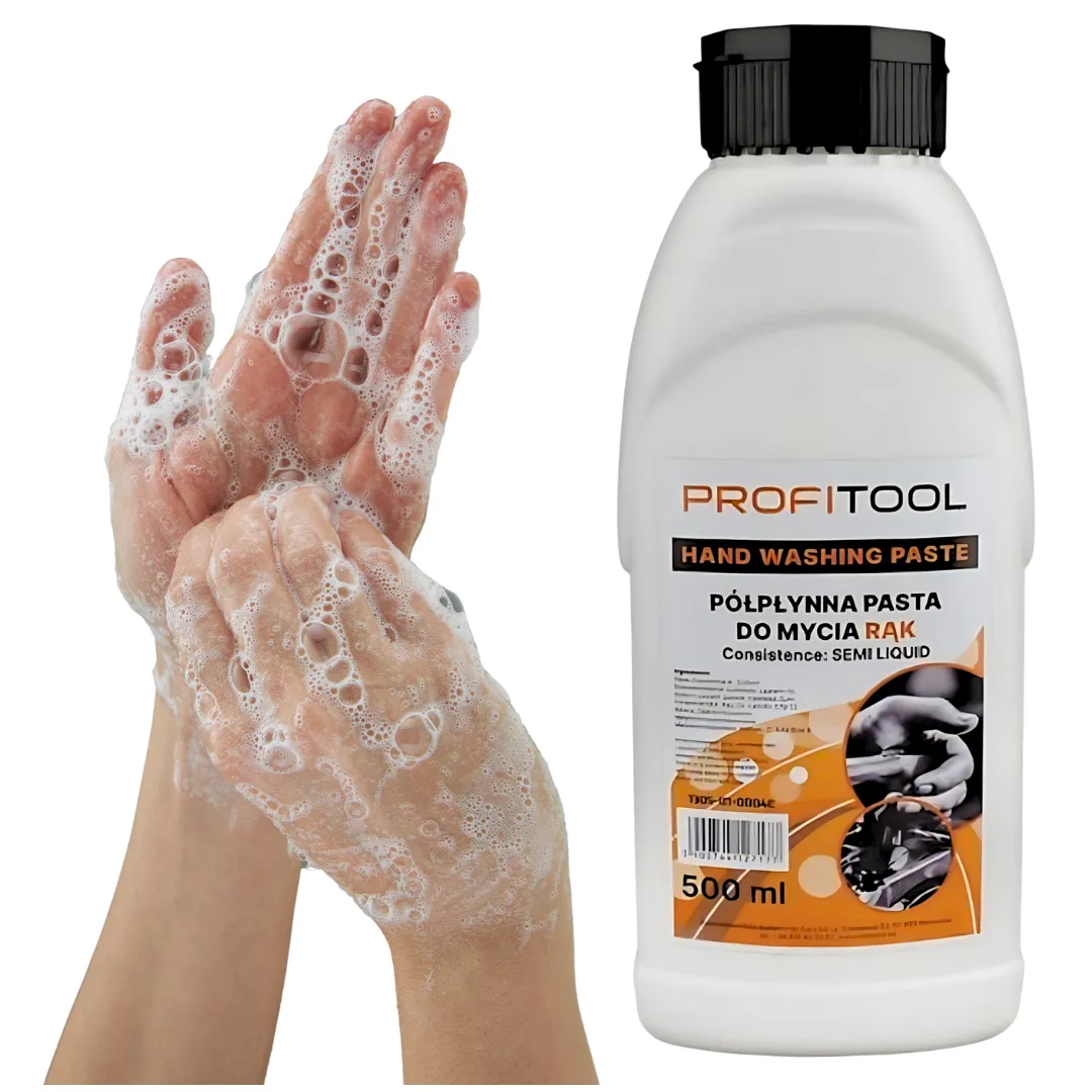 PROFITOOL Pasta do mycia rąk 500 ml – żelowa, półpłynna
