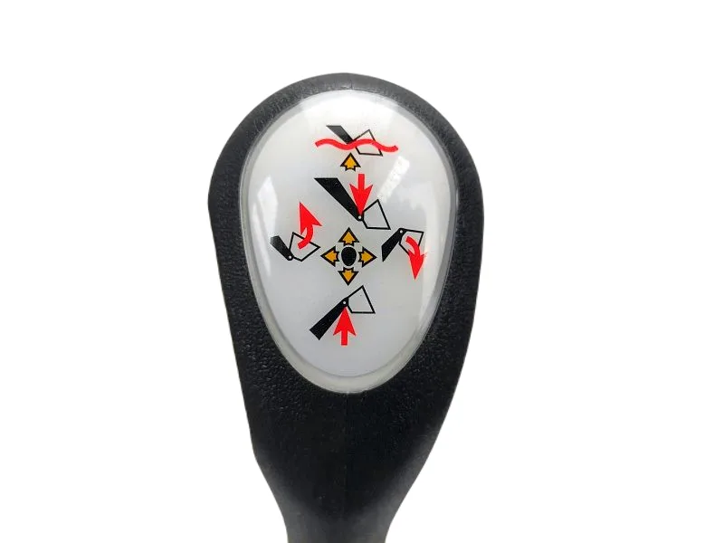 Joystick Waryński 66786500720 z przyciskiem na kulkę 1 przełącznik