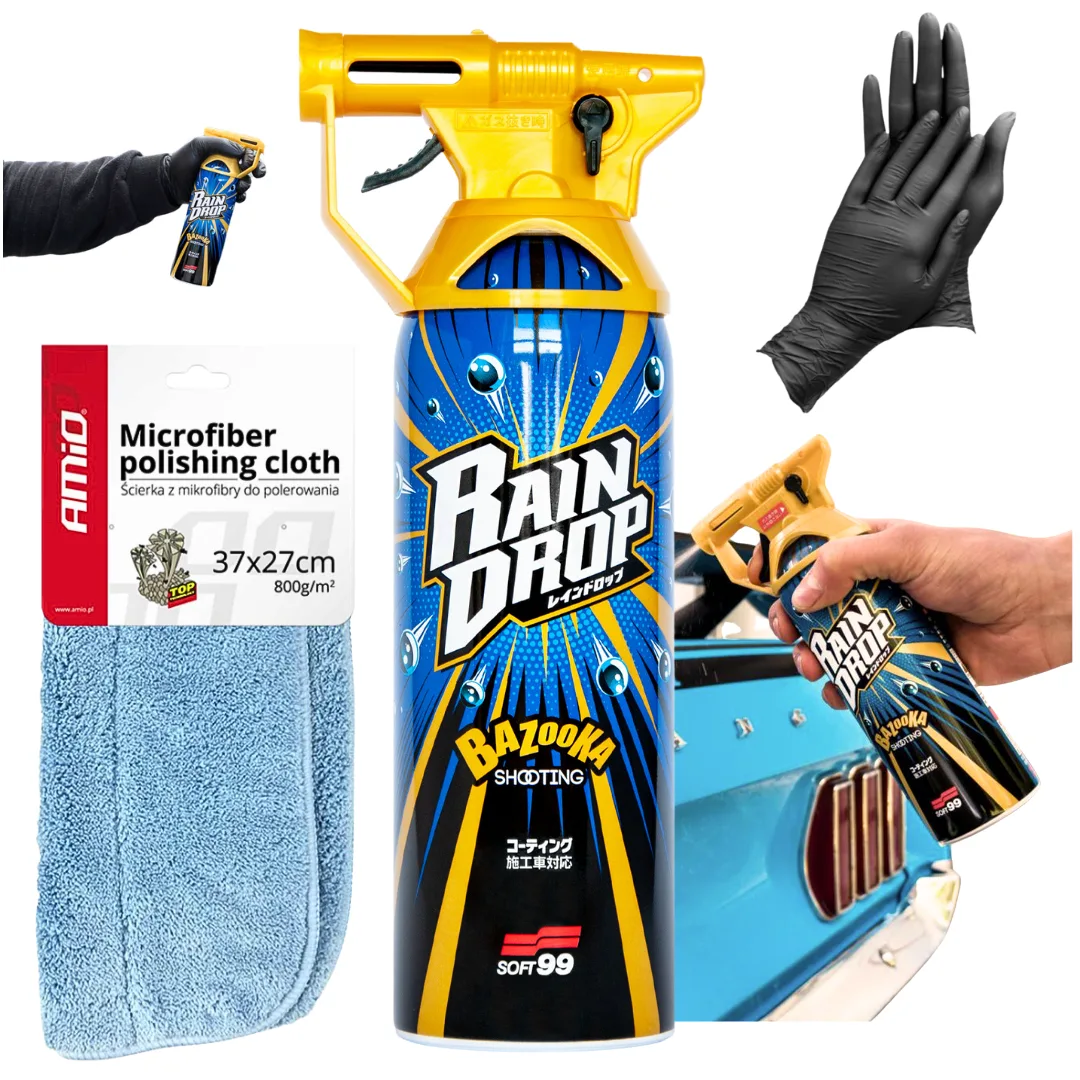 Quick Detailer SOFT99 Rain Drop+mikrofibra A01620