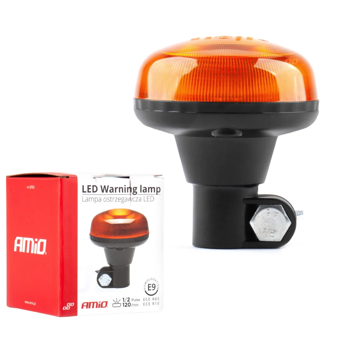 2x Lampa ostrzegawcza mini kogut 18 LED R65 R10 12-24V ZESTAW