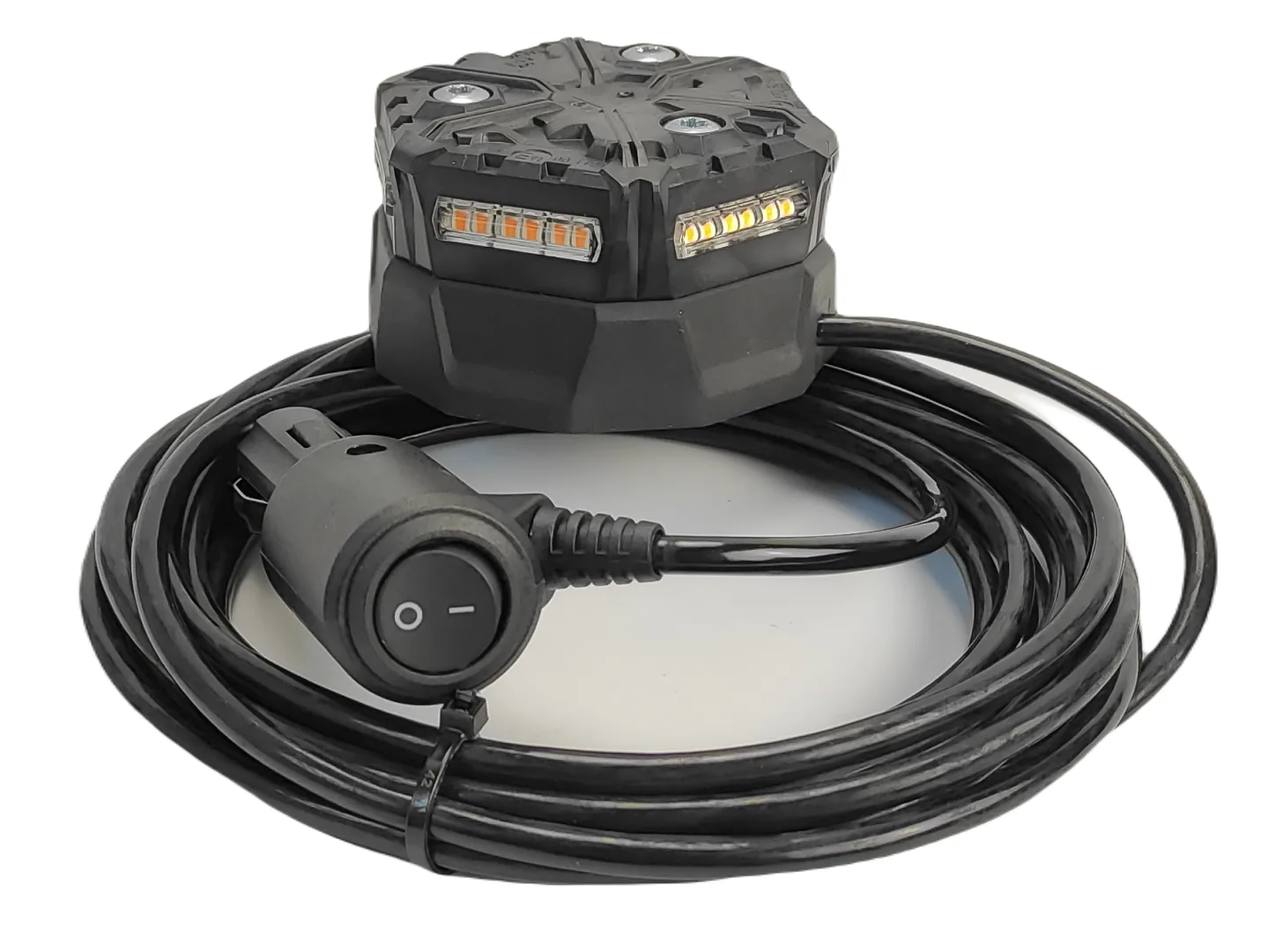 Lampa led błyskowa kogut  na magnes 12/24V - Sparex | zdjęcie 6 z 6 | 43943 | Motofarma.pl