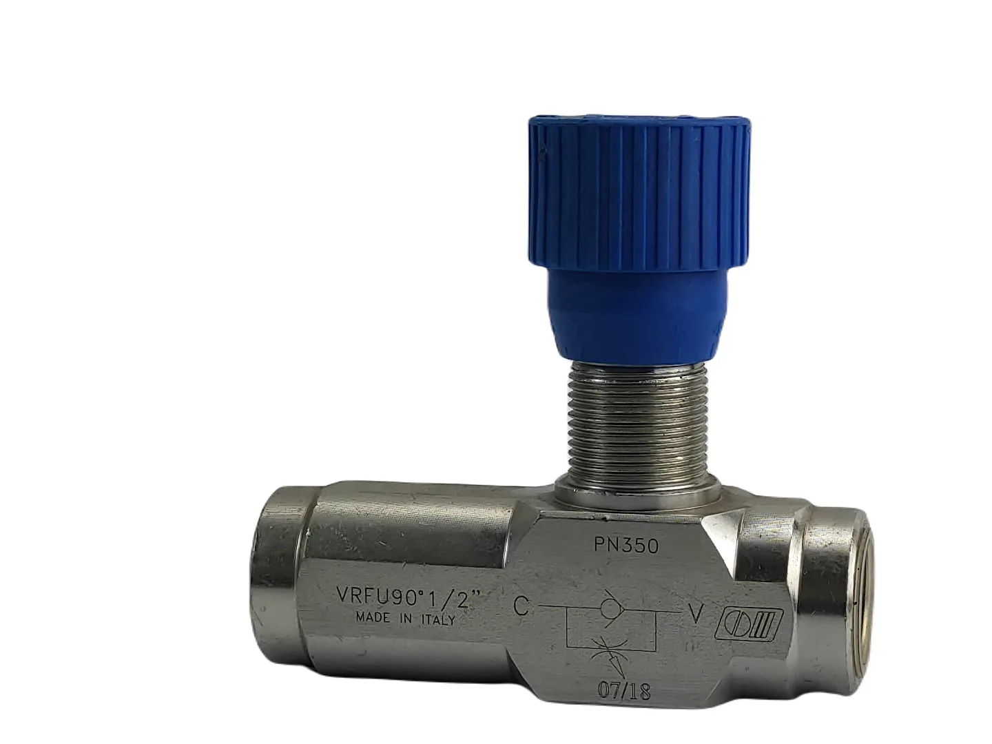 Zawór dławiący 3/8" z regulacją - Granit | zdjęcie 1 z 5 | 1823 | Motofarma.pl