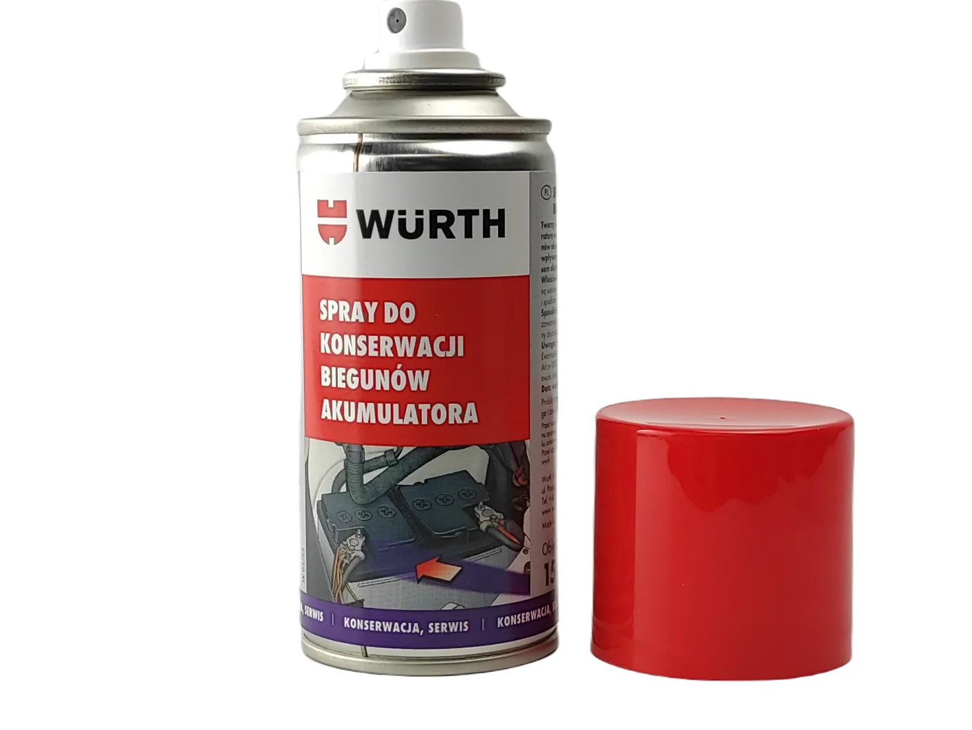 Wurth spray do konserwacji biegunów akumulatora - Würth | zdjęcie 1 z 4 | 44663 | Motofarma.pl