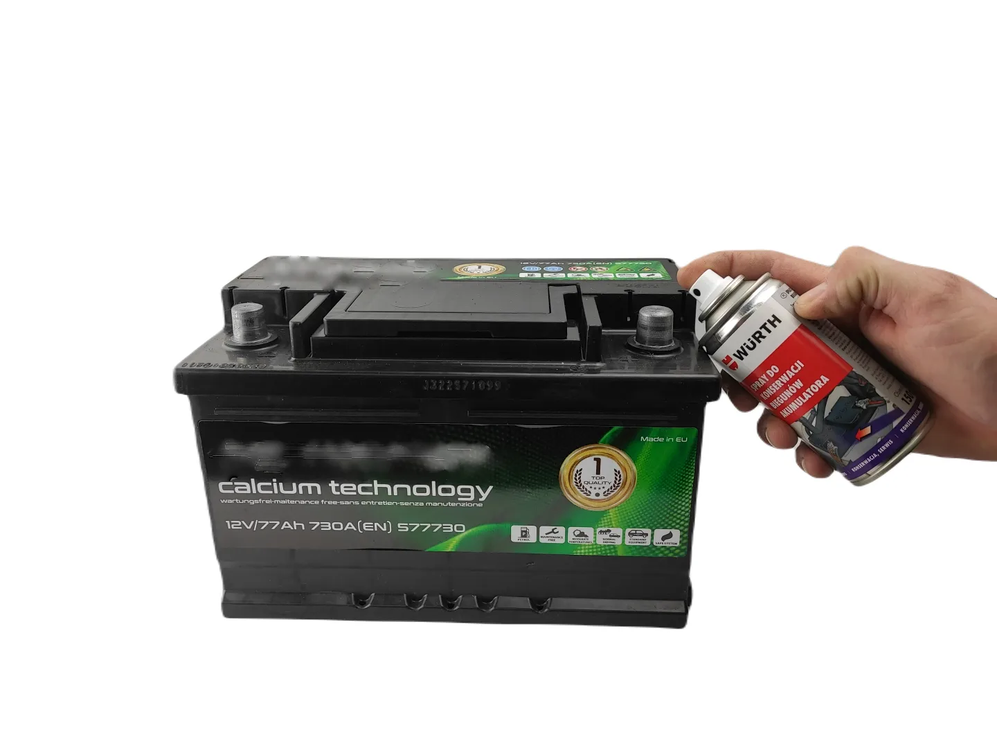 Wurth spray do konserwacji biegunów akumulatora - Würth | zdjęcie 4 z 4 | 44663 | Motofarma.pl