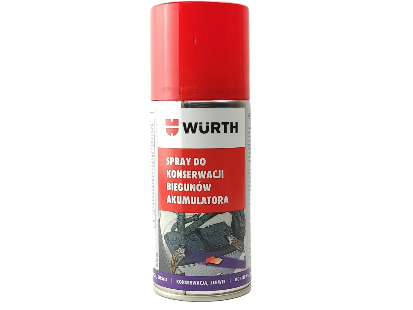Wurth spray do konserwacji biegunów akumulatora - Würth | zdjęcie 3 z 4 | 44663 | Motofarma.pl