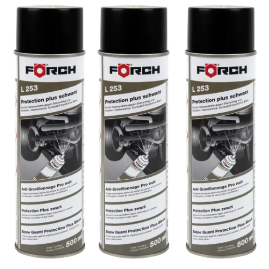 FORCH L253 Powłoka antykorozyjna baranek spray 500ml 3SZT.