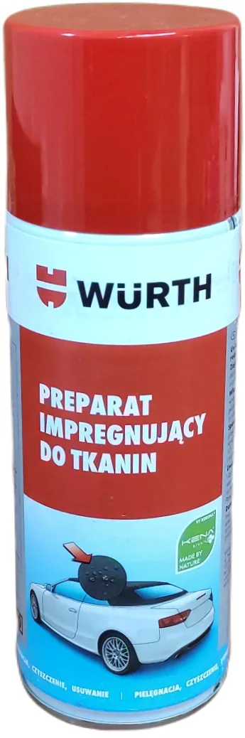 Preparat impregnujący do tkanin Wurth - Würth | zdjęcie 3 z 3 | 44401 | Motofarma.pl