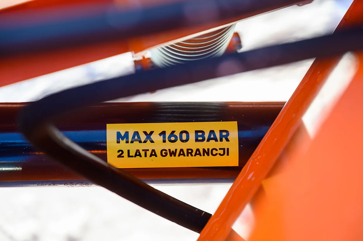 Pług do śniegu 2.5m-3.2m 75–150 KM TUZ EURO + sterownik | PVHU5P Volant - Metal-Technik | zdjęcie 4 z 15 | WC-8793 | Motofarma.pl