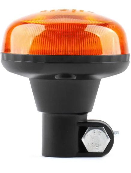 Lampa ostrzegawcza mini kogut z homologacją 12-24V  z uchwytem