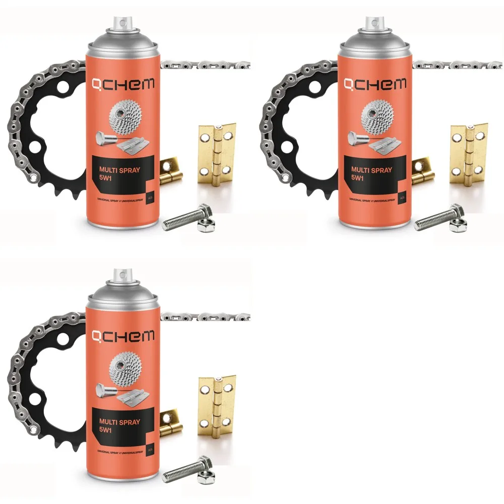 QCHEM Multispray 5w1 400ml - zestaw 3 szt
