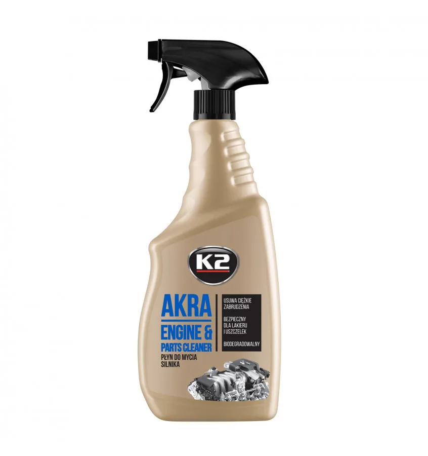 K2 AKRA 750ML+ATOMIZER – płyn do mycia silnika | zdjęcie 1 z 4 | 47201 | Motofarma.pl
