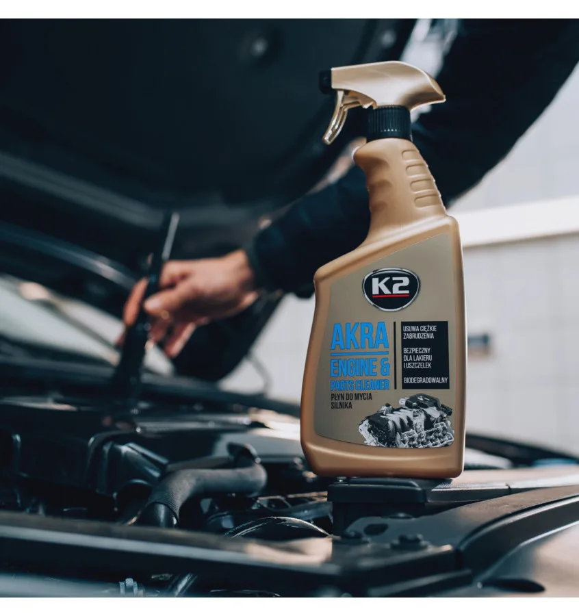 K2 AKRA 750ML+ATOMIZER – płyn do mycia silnika | zdjęcie 3 z 4 | 47201 | Motofarma.pl