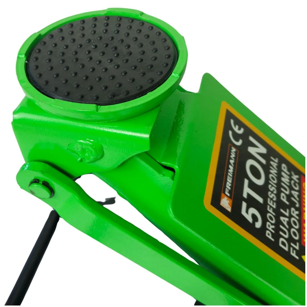 PODNOŚNIK HYDRAULICZNY SAMOCHODOWY ŻABA 5T ZIELONY NISKOPROFILOWY - Widmann | zdjęcie 3 z 8 | 47584 | Motofarma.pl