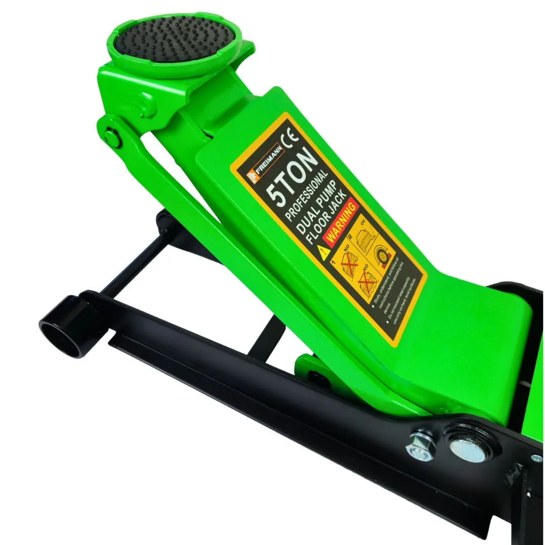 PODNOŚNIK HYDRAULICZNY SAMOCHODOWY ŻABA 5T ZIELONY NISKOPROFILOWY - Widmann | zdjęcie 6 z 8 | 47584 | Motofarma.pl